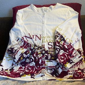 Christopher & Banks button down Cardigan